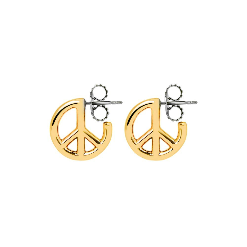 Brinco Pop Chain De Prata Com Ouro Amarelo