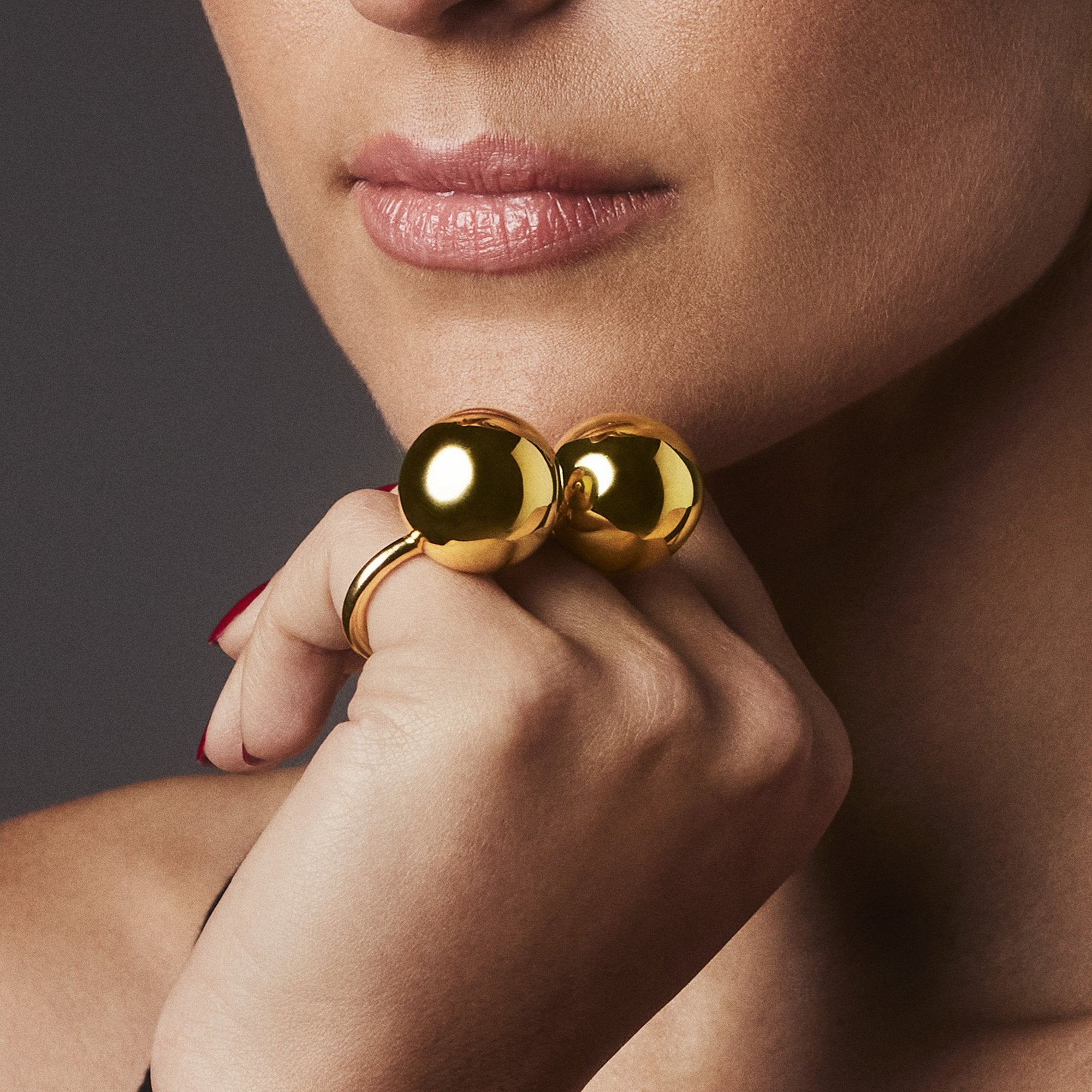 ANEL ESFERA BOLD | PRATA COM OURO AMARELO 18K - Jack Vartanian -