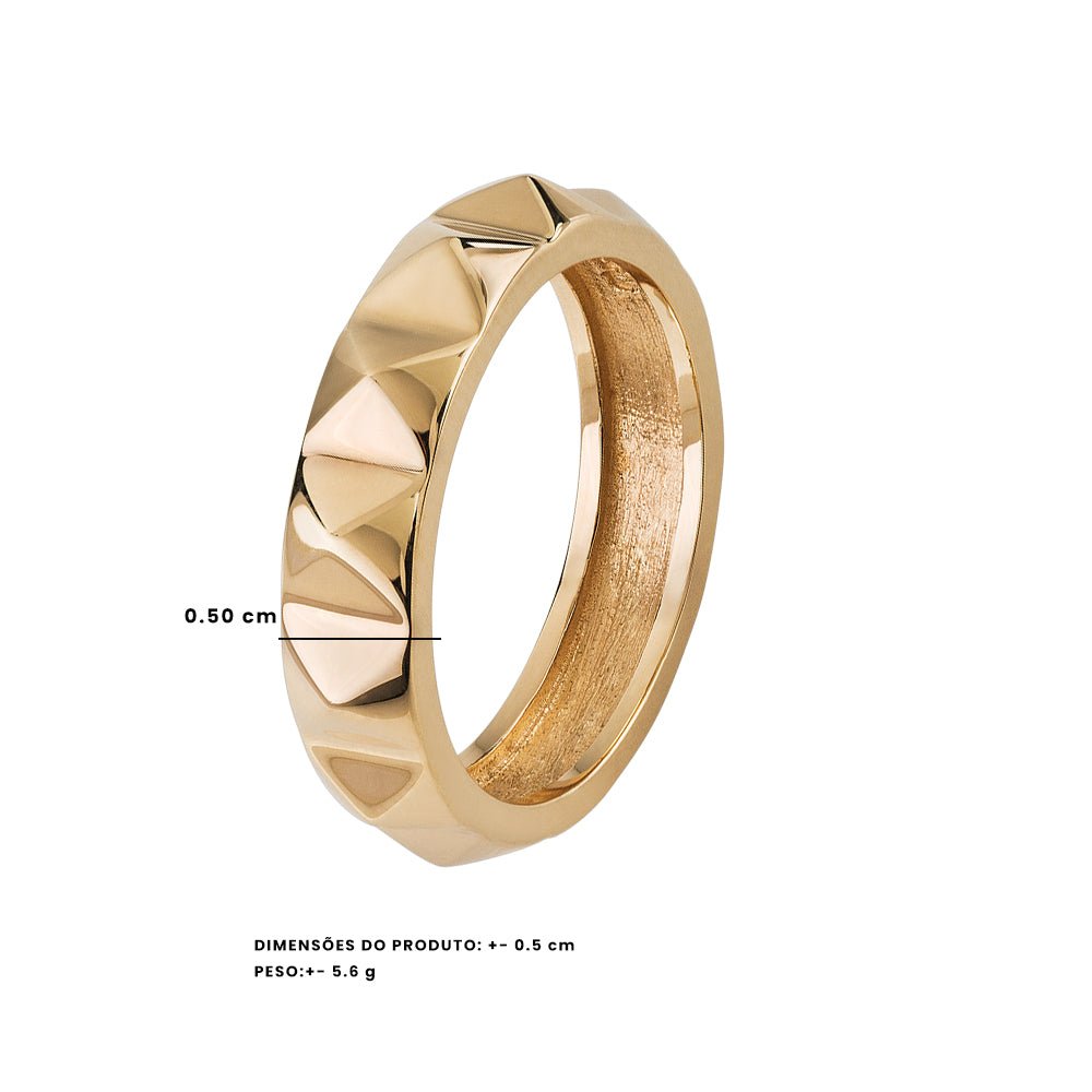 Anel Fetiche | Ouro Amarelo 18K - Jack Vartanian - Sem Pedra