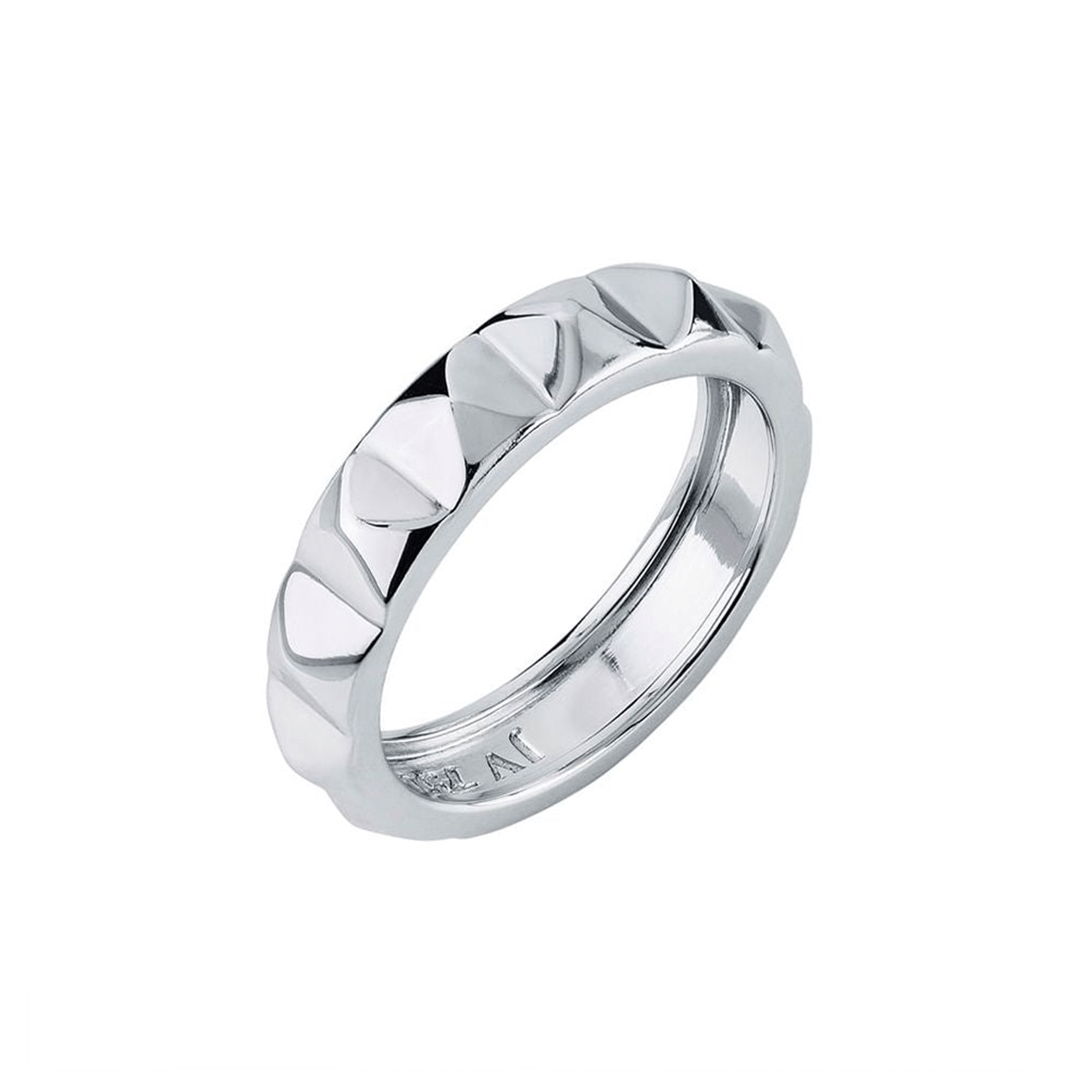 Anel Fetiche | Ouro Branco 18K - Jack Vartanian - Sem Pedra