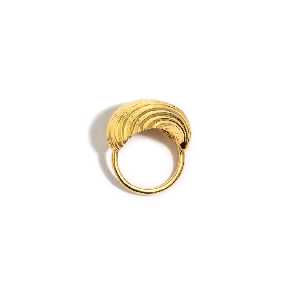 Anel Mare | Prata com Ouro Amarelo 18K - Jack Vartanian - Sem Pedra