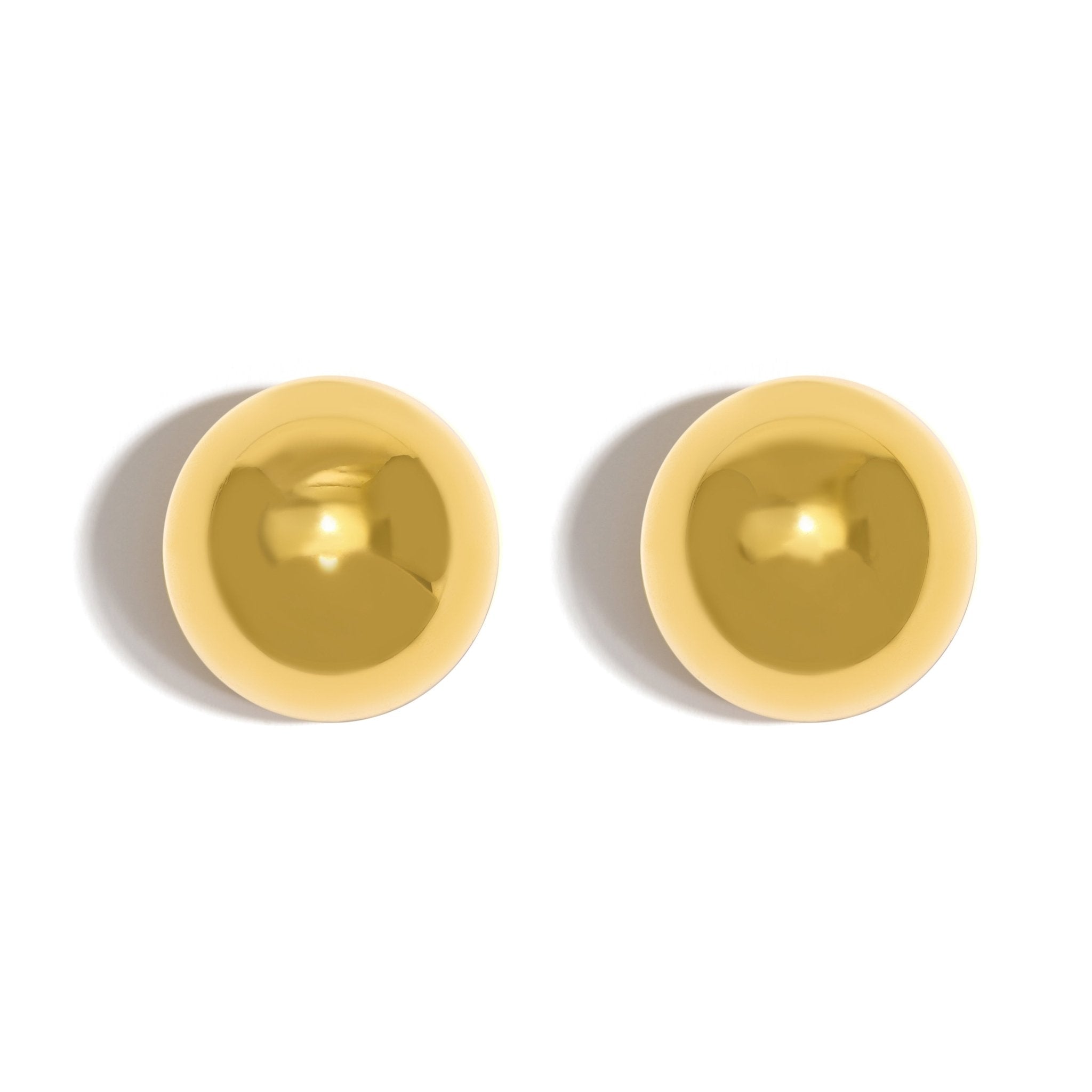 BRINCO ESFERA BOLD MAXI | PRATA COM OURO AMARELO 18K - Jack Vartanian -