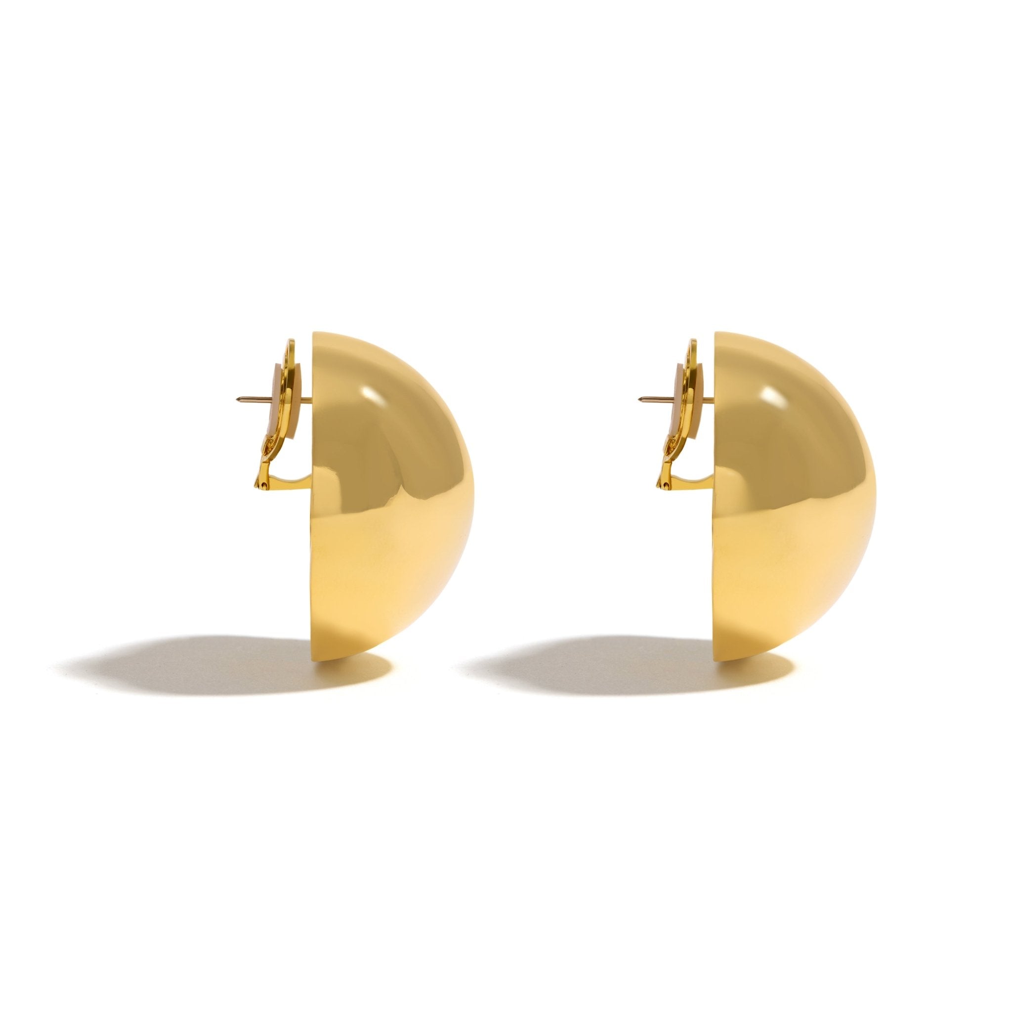BRINCO ESFERA BOLD MAXI | PRATA COM OURO AMARELO 18K - Jack Vartanian -