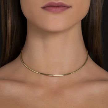 Colar Choker De Ouro Amarelo 18K - Jack Vartanian - Choker E Aro