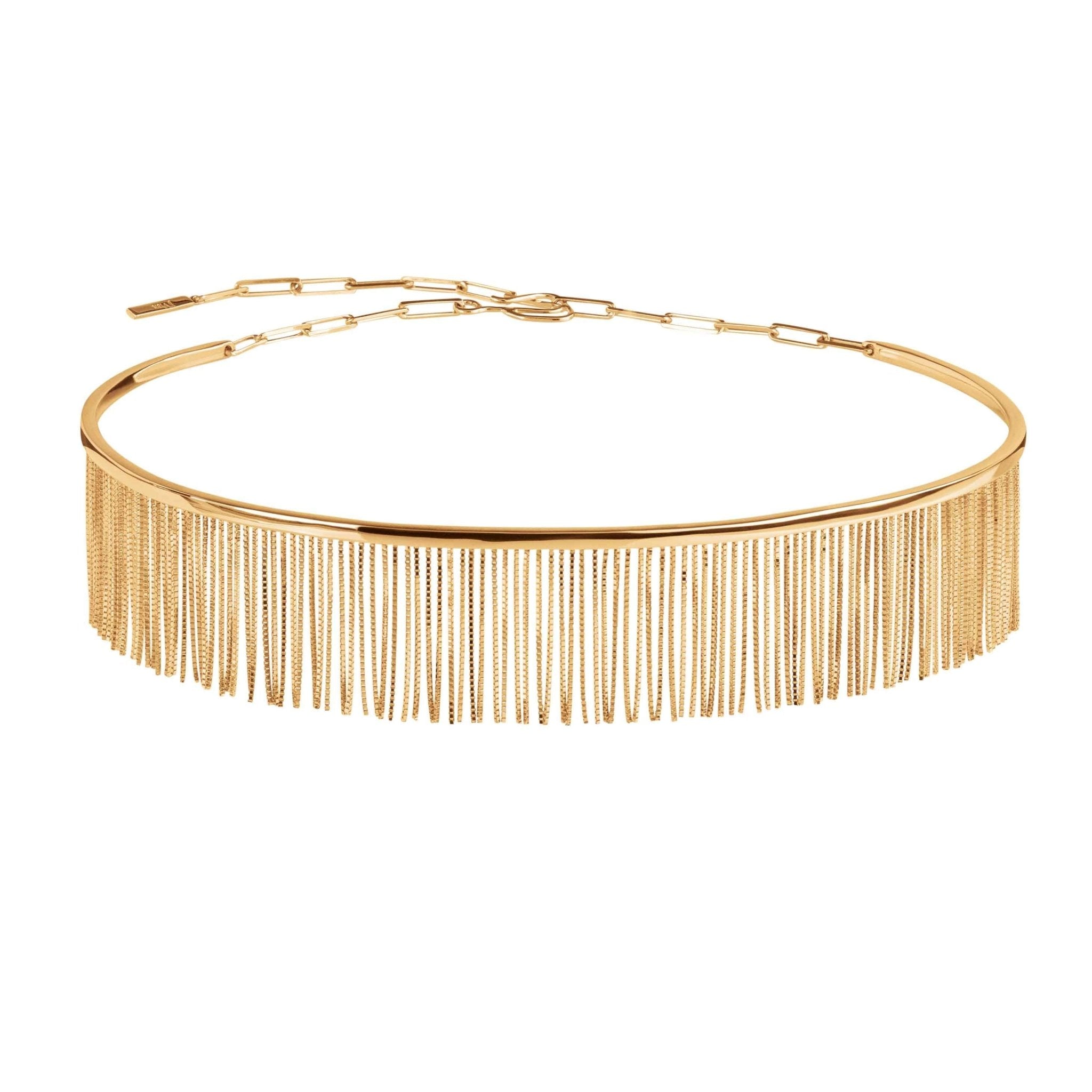 Colar Love Ny De Ouro Amarelo 18K - Jack Vartanian - Choker E Aro