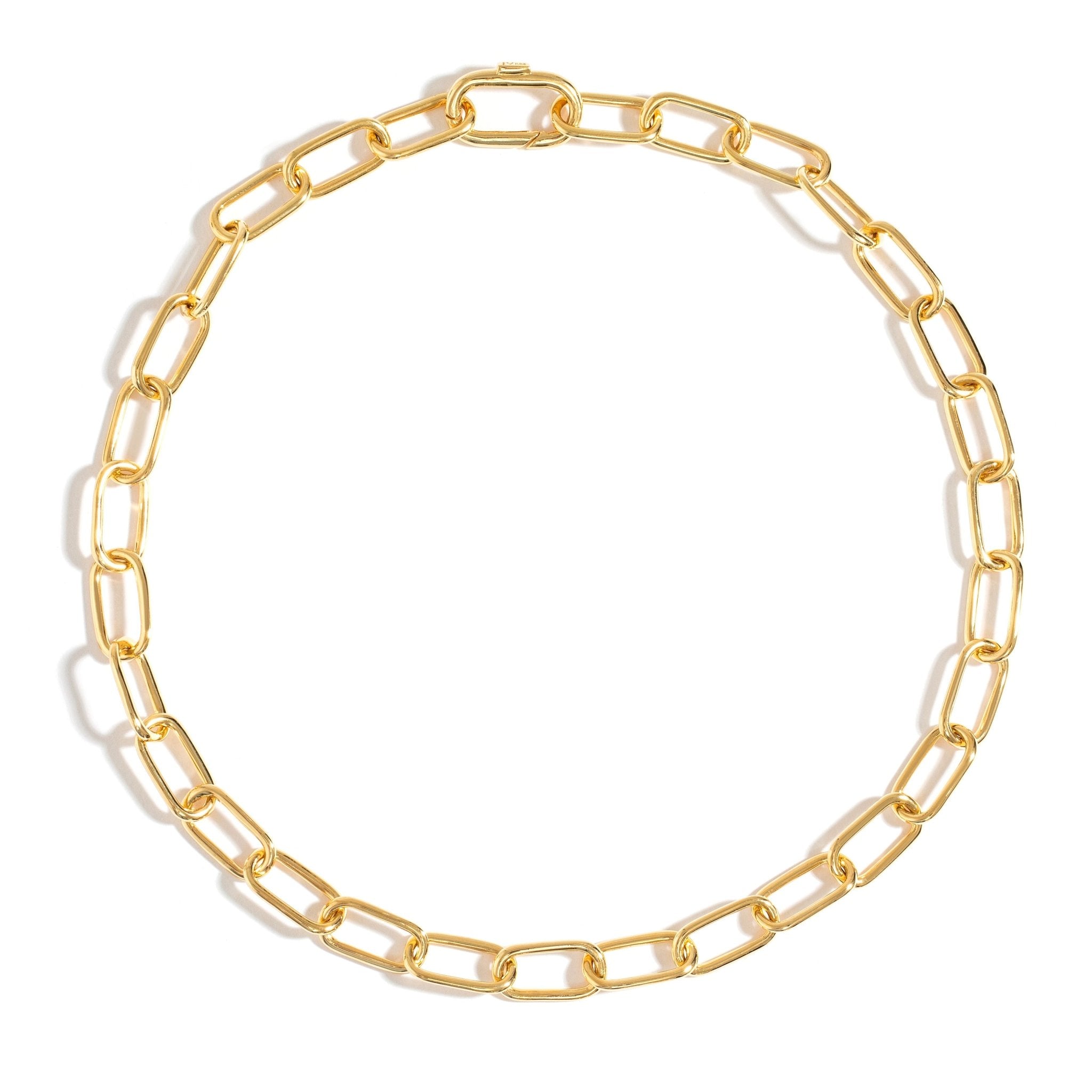 Colar Pop Chain De Prata Com Ouro Amarelo - Jack Vartanian - Correntes E Chains