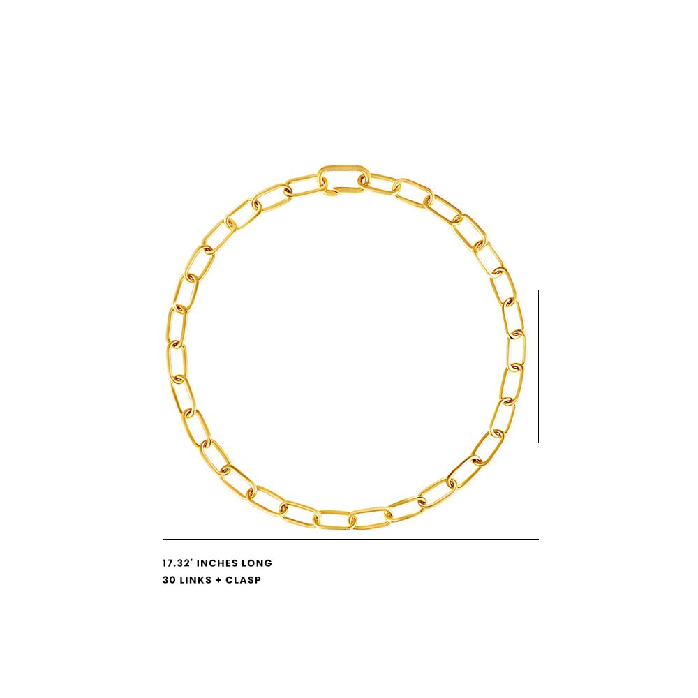 Colar Pop Chain De Prata Com Ouro Amarelo - Jack Vartanian - Correntes E Chains