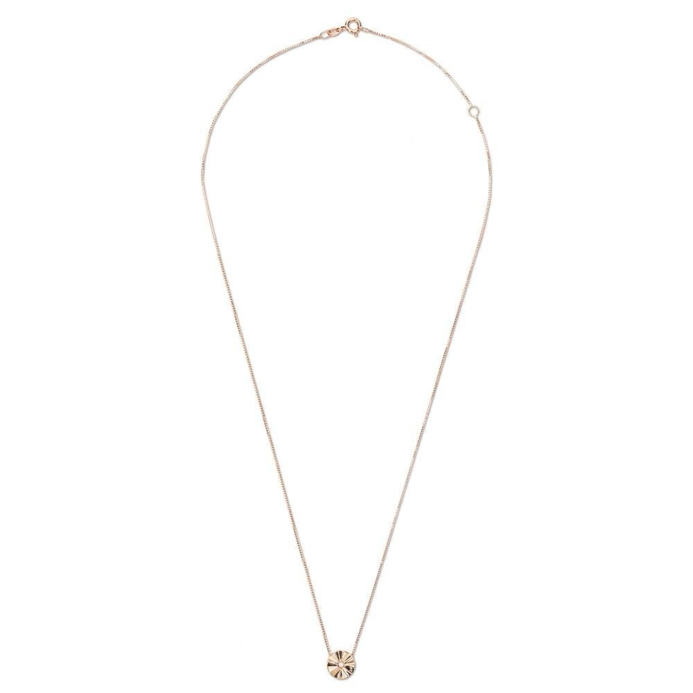 Colar Tlj De Ouro Rosa 18K E Diamante - Jack Vartanian - Gargantilha