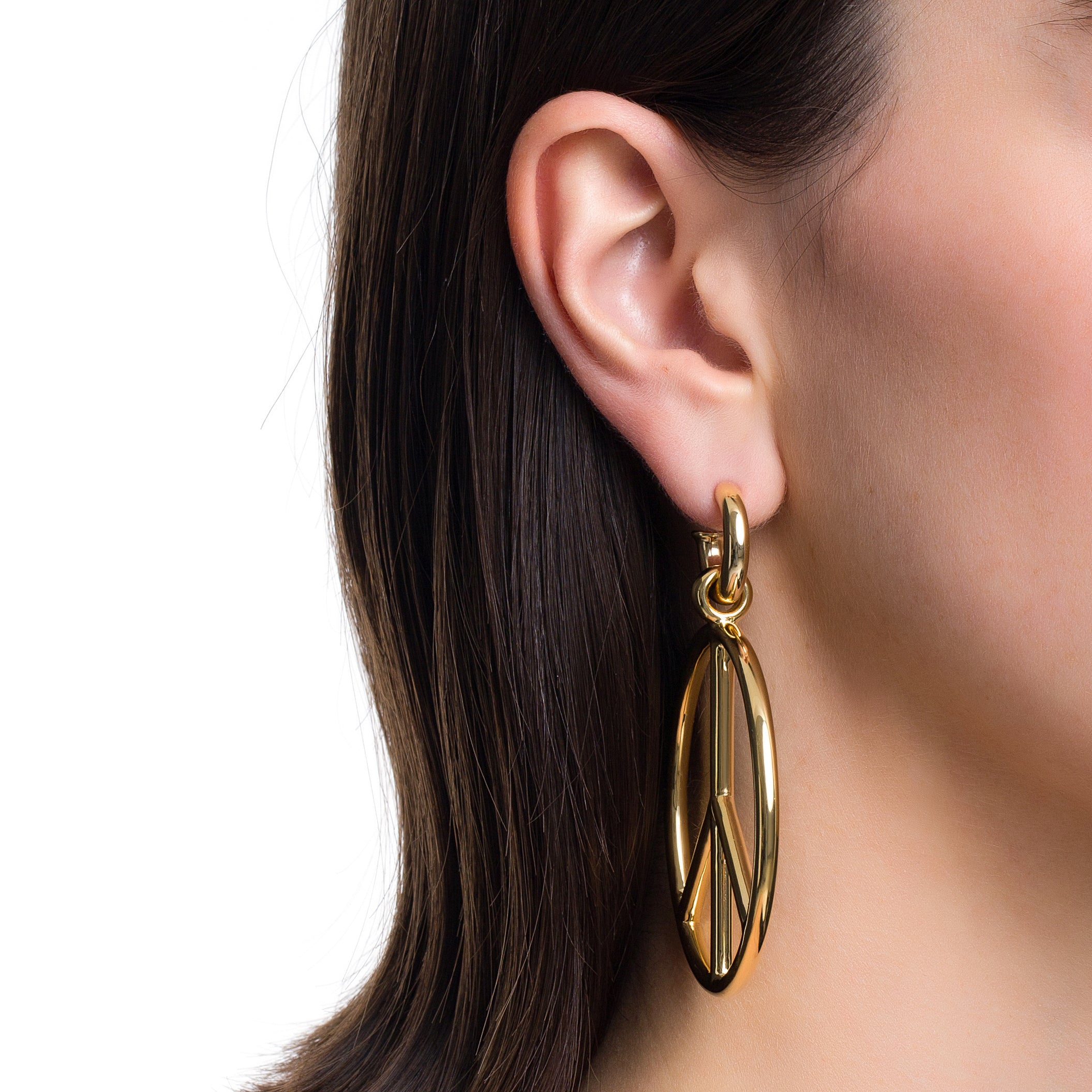 Pingente Pop Chain De Prata Com Ouro Amarelo - G