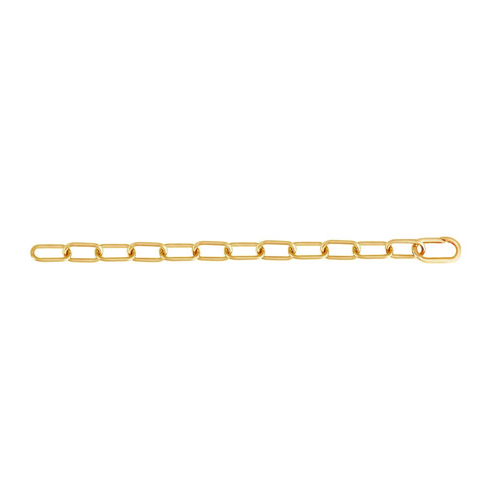 Pulseira Pop Chain De Prata Com Ouro Amarelo - Jack Vartanian - Correntes E Chains