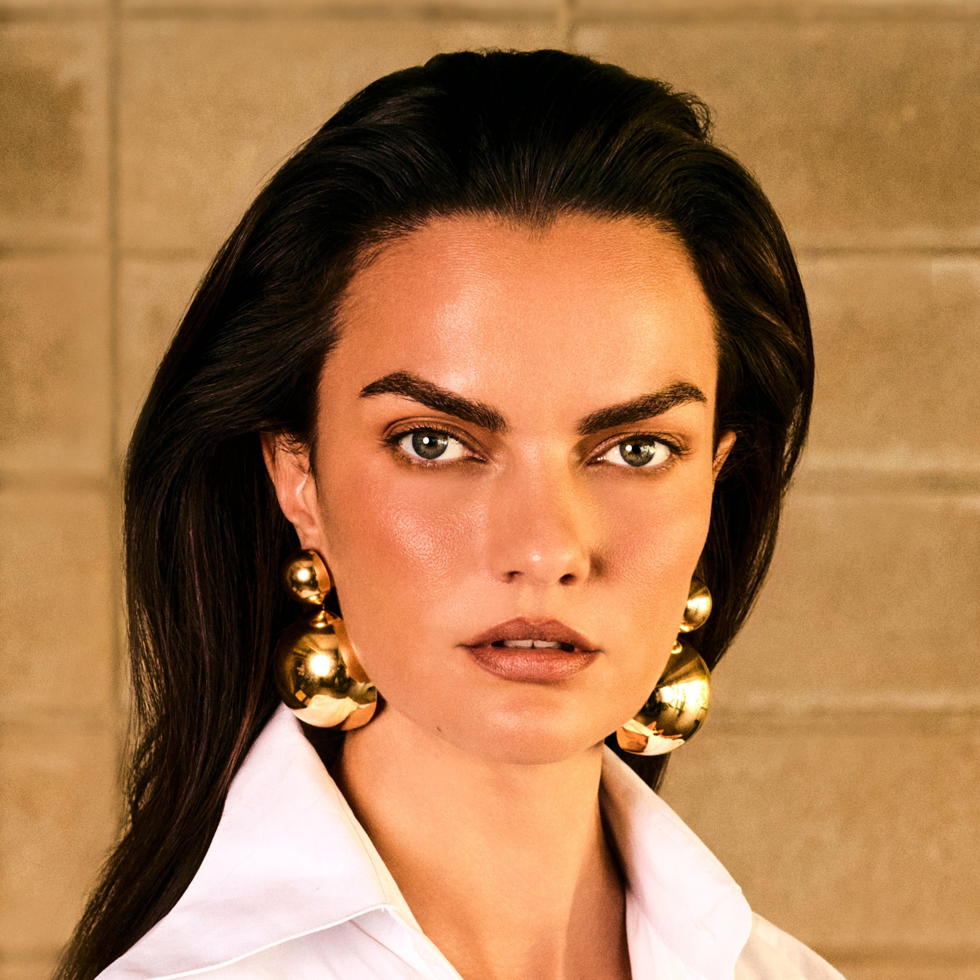 BRINCO BOLD DUPLO MAXI | PRATA COM OURO AMARELO 18K - Jack Vartanian - 