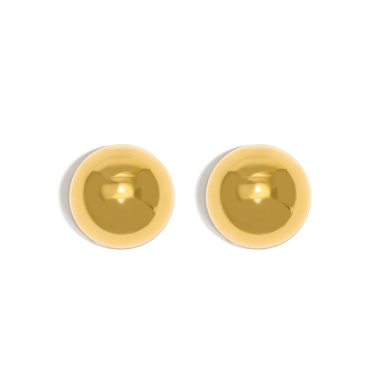BRINCO ESFERA BOLD M | PRATA COM OURO AMARELO 18K - Jack Vartanian - 
