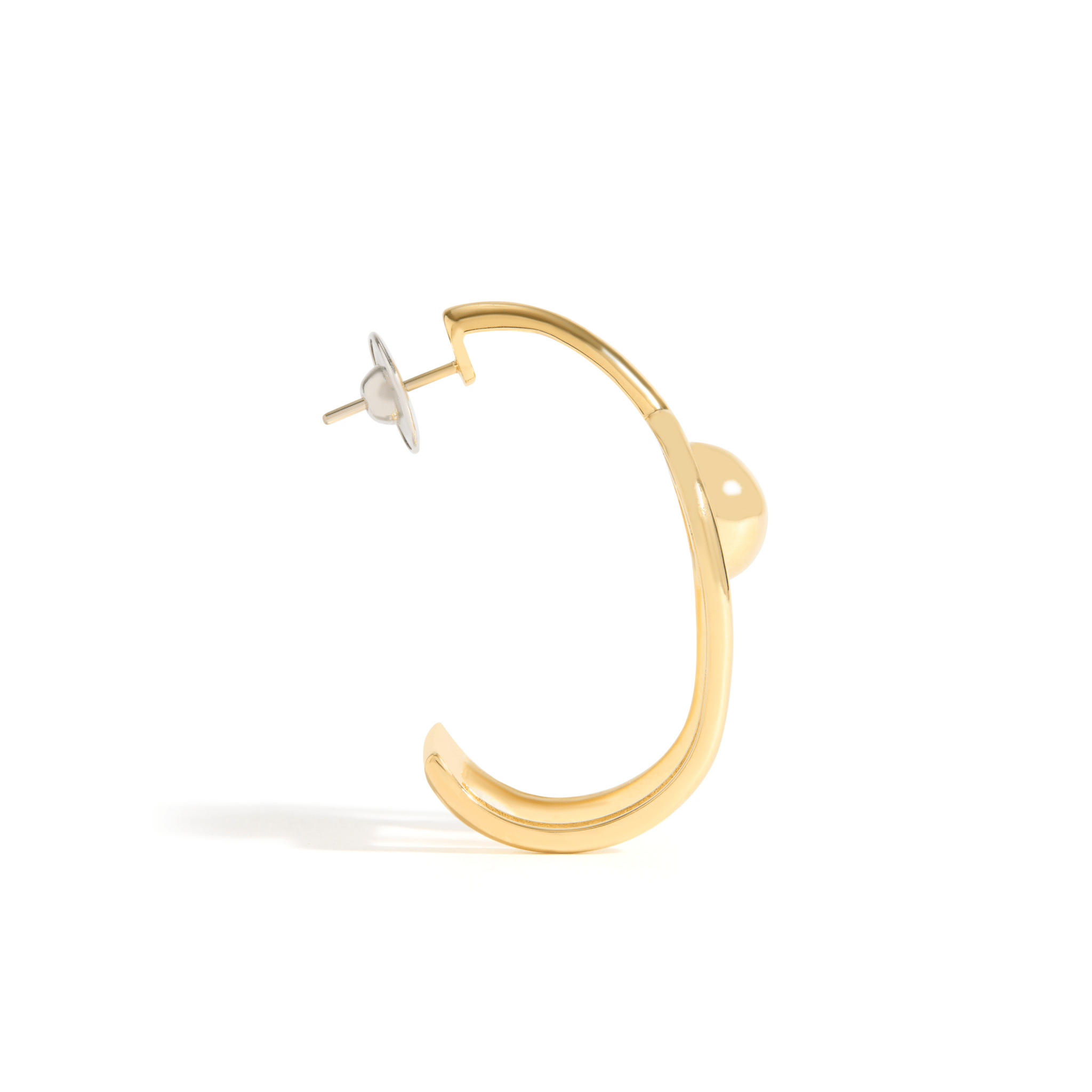 BRINCO ESFERA JV LOLITTA | PRATA COM OURO AMARELO 18K - Jack Vartanian - 