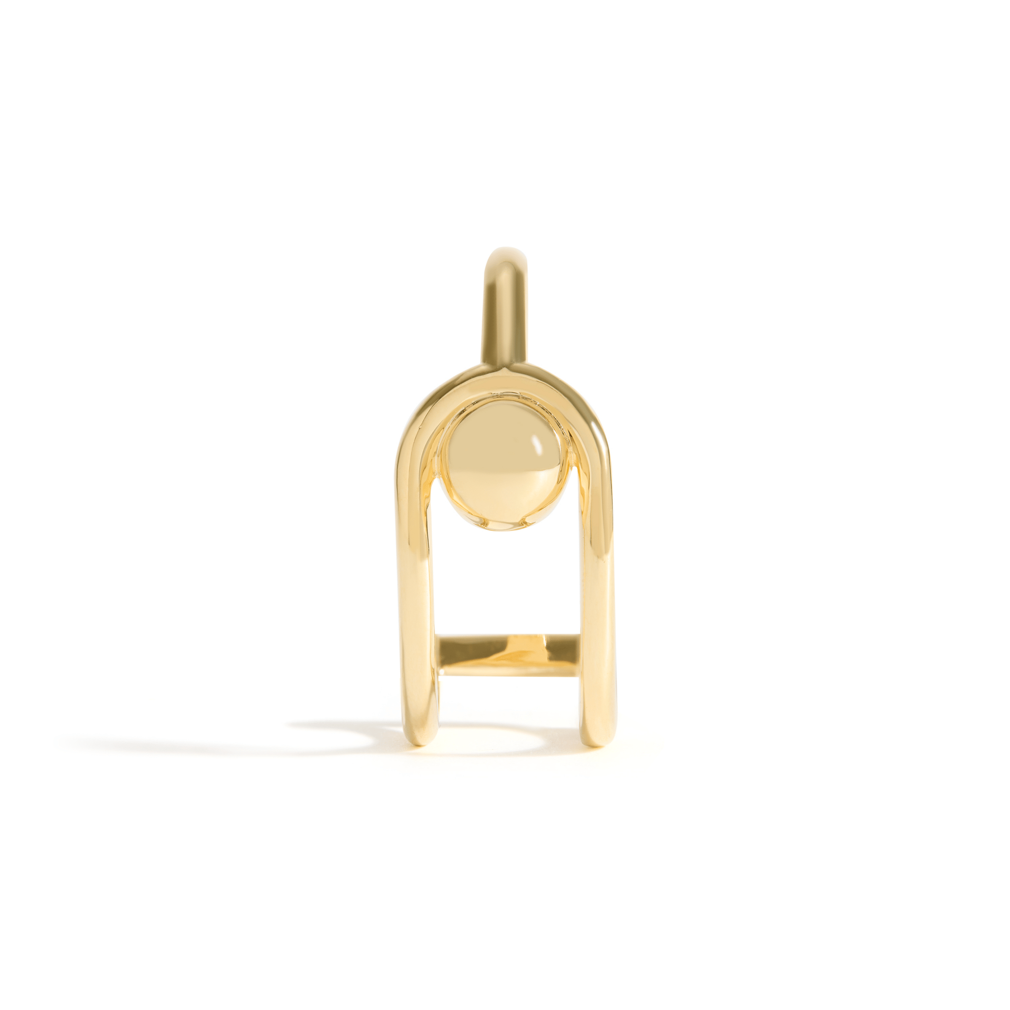 BRINCO ESFERA JV LOLITTA | PRATA COM OURO AMARELO 18K - Jack Vartanian - 