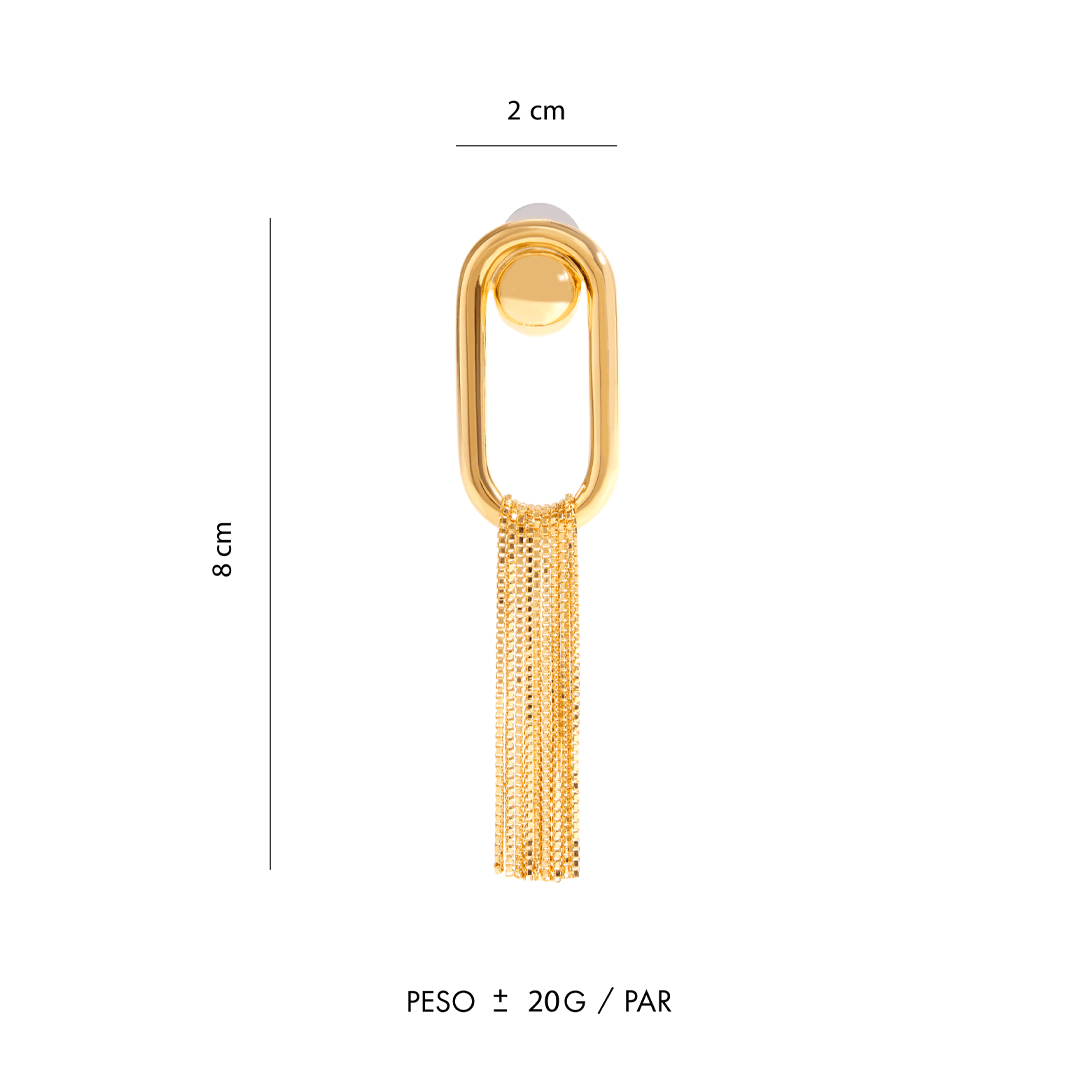 BRINCO FRANJAS JV LOLITTA | PRATA COM OURO AMARELO 18K - Jack Vartanian - 