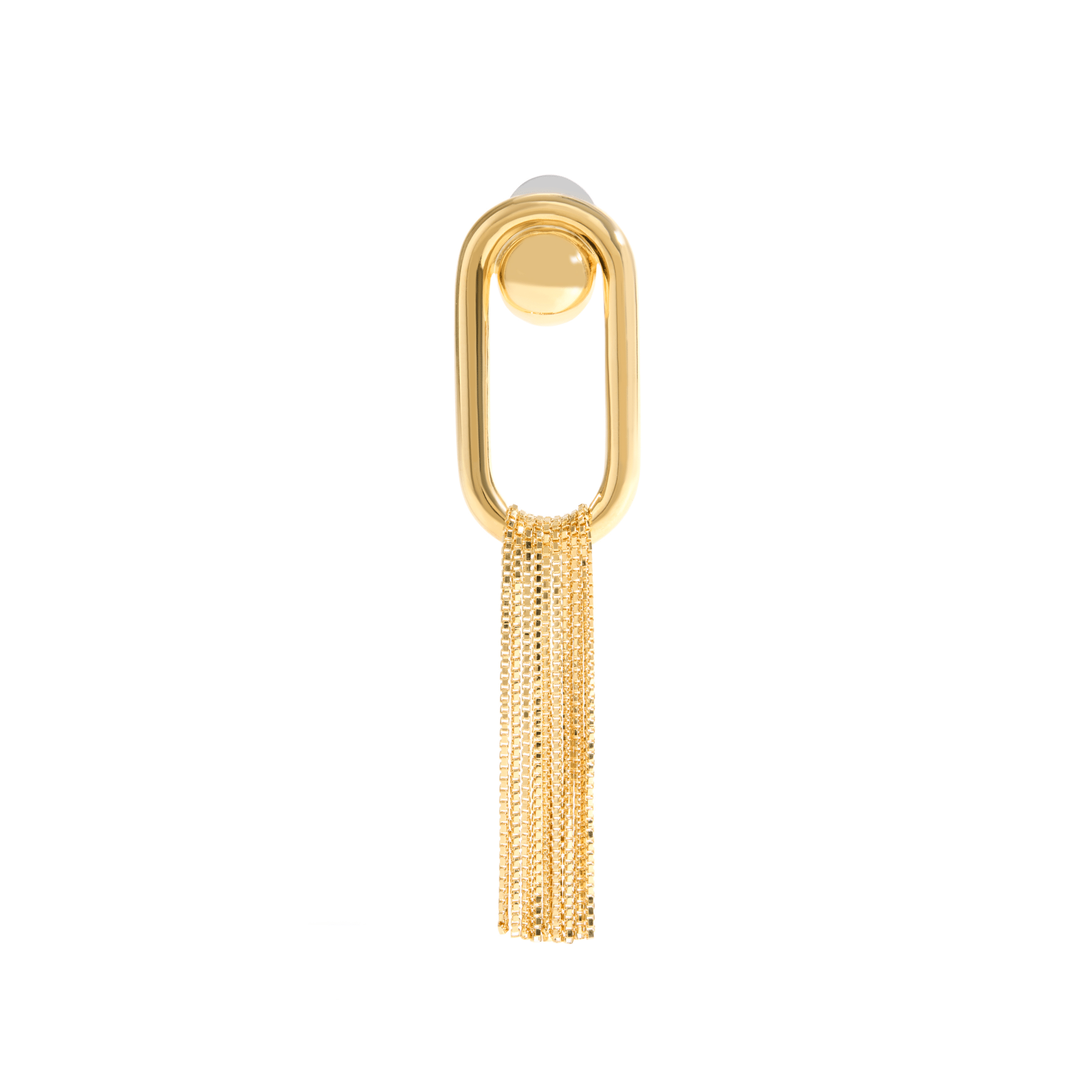 BRINCO FRANJAS JV LOLITTA | PRATA COM OURO AMARELO 18K - Jack Vartanian - 