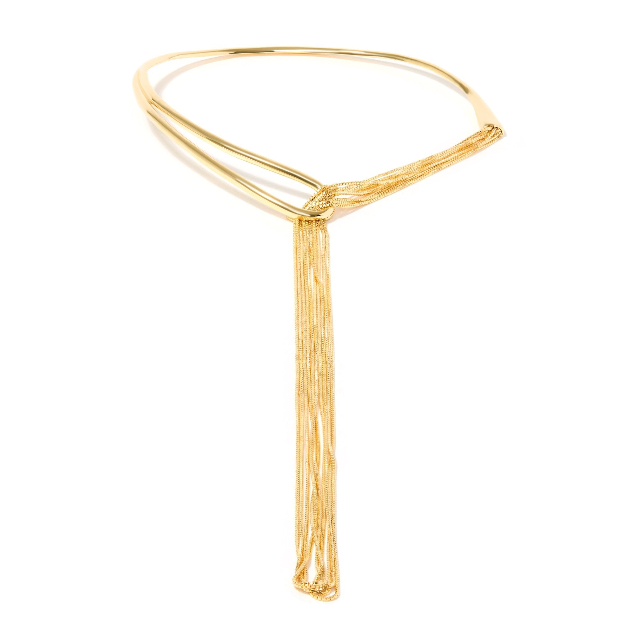 COLAR FRANJAS JV LOLITTA | PRATA COM OURO AMARELO 18K - Jack Vartanian - 