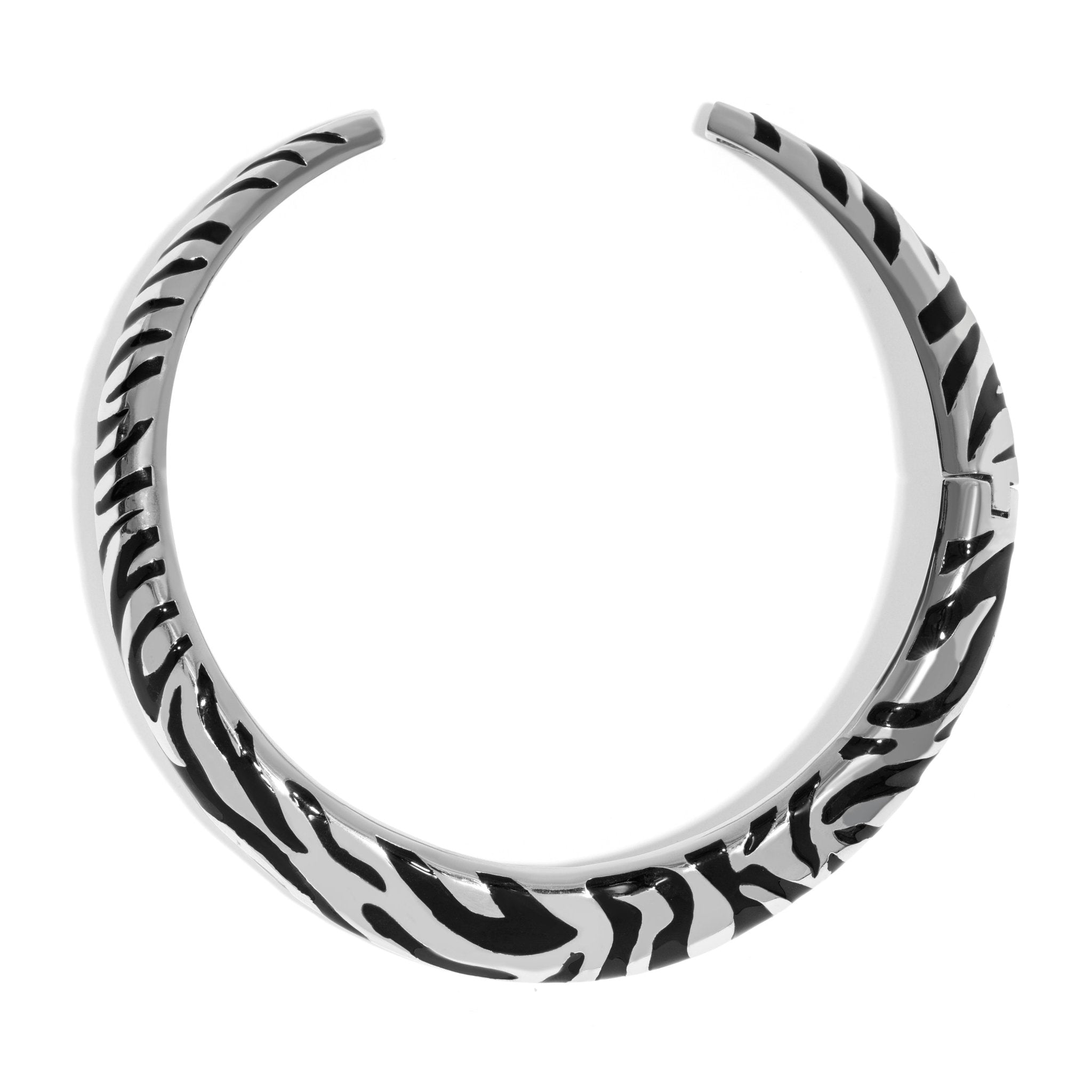 Colar Maxi Zebra | Prata com Ouro Branco 18k - Jack Vartanian - Sem Pedra