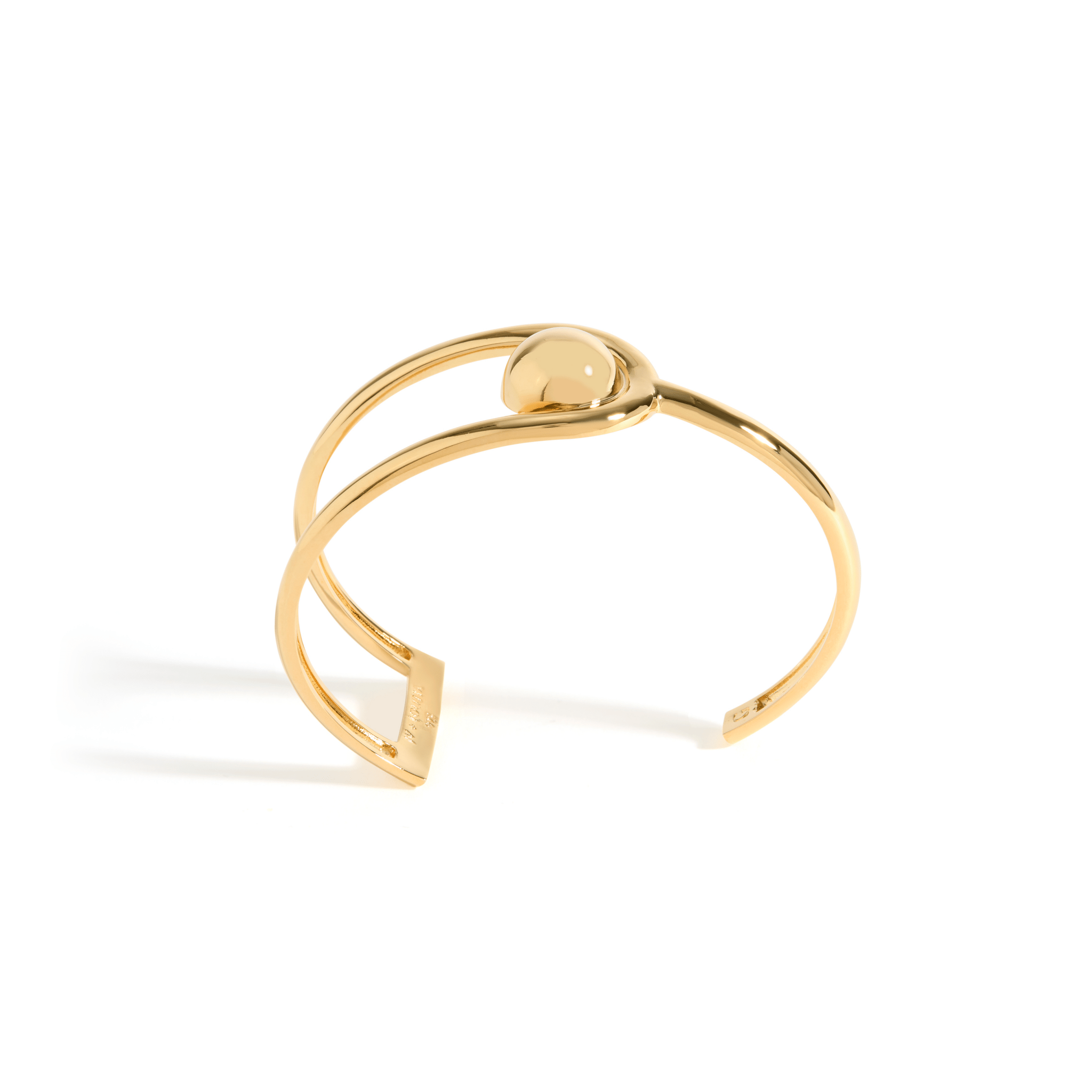 PULSEIRA ESFERA JV LOLITTA M | PRATA COM OURO AMARELO 18K - Jack Vartanian - 
