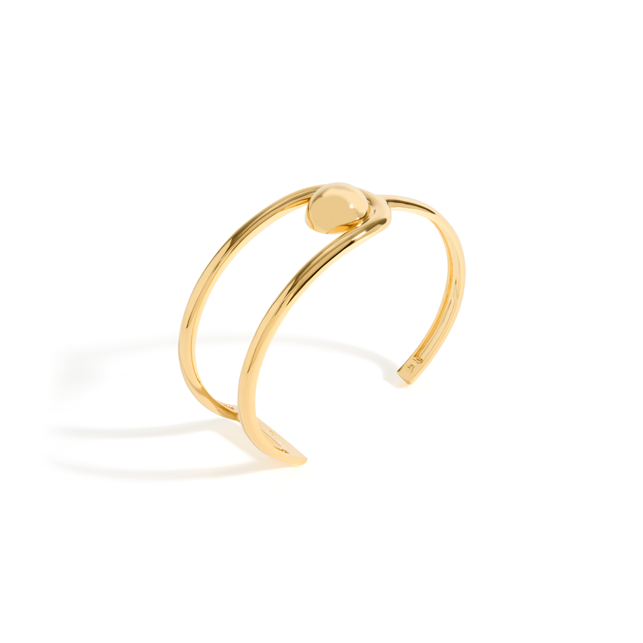 PULSEIRA ESFERA JV LOLITTA M | PRATA COM OURO AMARELO 18K - Jack Vartanian - 